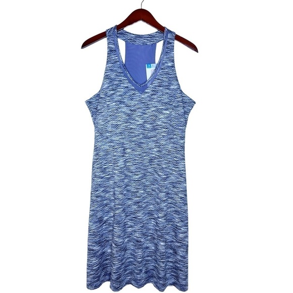 MPG MONDETTO Performance Gear Racer Back Travel Dress Size XL Purple Grey Combo - Picture 7 of 16